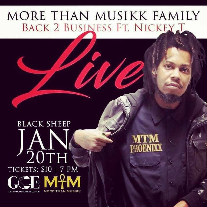 Phoenixx MTM Back 2 Business promotional flyer